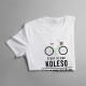 Život je ako koleso - Pánske tričko s potlačou