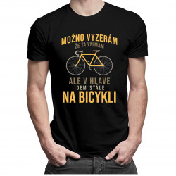 Možno vyzerám, že ťa vnímam - pánske tričko s potlačou