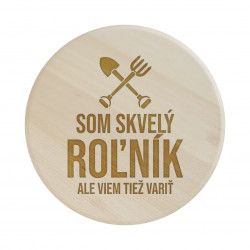 Som skvelý roľník, ale viem tiež variť - servírovacia otočná doska