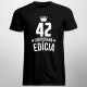42 rokov Limitovaná edícia - pánske tričko s potlačou - darček k narodeninám
