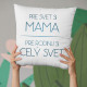 Pre svet si mama, pre rodinu si celý svet - vankúš s potlačou