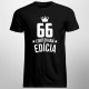 66 rokov Limitovaná edícia - pánske tričko s potlačou - darček k narodeninám