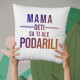 Mama, deti sa ti ale podarili - vankúš s potlačou