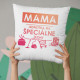 Mama - jednotka na špeciálne úlohy - vankúš s potlačou