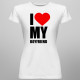 I love my boyfriend - dámske tričko s potlačou