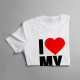 I love my boyfriend - dámske tričko s potlačou