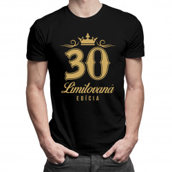 30 rokov - limitovaná edícia - pánske tričko s potlačou