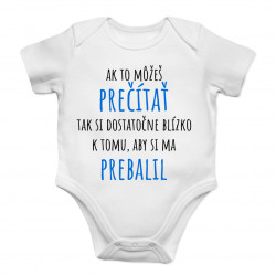 Ak to môžeš prečítať... - body s potlačou