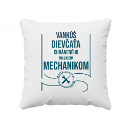Vankúš dievčaťa chráneného - vankúš pre potisk