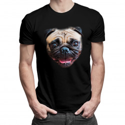 Mops - pánske tričko s potlačou