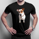 Jack Russell terrier - pánske tričko s potlačou