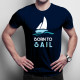 Born to sail - pánske tričko s potlačou
