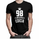 98 rokov Limitovaná edícia - pánske tričko s potlačou - darček k narodeninám