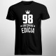 98 rokov Limitovaná edícia - pánske tričko s potlačou - darček k narodeninám