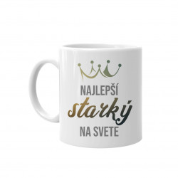 Najlepší starký na svete - keramický hrnček s potlačou