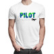 Pilot výletu - pánske tričko s potlačou