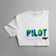 Pilot výletu - pánske tričko s potlačou