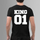 KING 01 - pánske tričko s potlačou