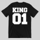 KING 01 - pánske tričko s potlačou