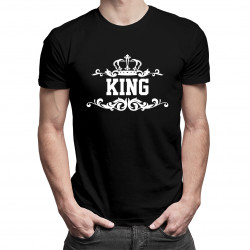KING - pánske tričko s potlačou