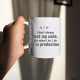 I don't always test my code - keramický hrnček s potlačou