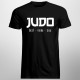 Judo - česť - viera - sila - pánske tričko s potlačou