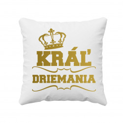 Kráľ driemania - vankúš s potlačou