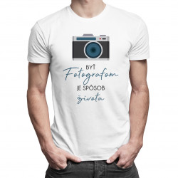 Byť fotografom je spôsob života - dámske tričko s potlačou