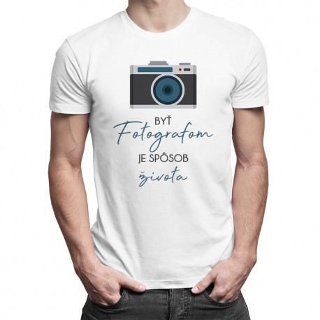 Byť fotografom je spôsob života - dámske tričko s potlačou