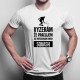 Myšlienkami hrám squash - pánske tričko s potlačou