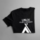 Linux is like a wigwam - pánske tričko s potlačou