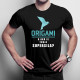 ORIGAMI. A aká je tvoja supersila? - pánske tričko s potlačou