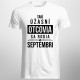 Takí úžasní otcovia sa rodia v septembri - pánske tričko s potlačou