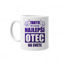Takto vyzerá najlepší otec na svete - keramický hrnček s potlačou