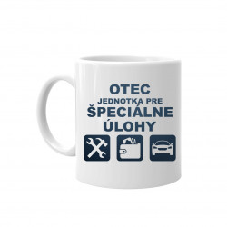 Otec - jednotka pre špeciálne úlohy - keramický hrnček s potlačou