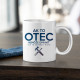 Ak to otec nemôže opraviť, tak to neopraví nikto - keramický hrnček s potlačou