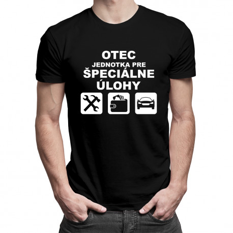 Otec - jednotka pre špeciálne úlohy - pánske tričko s potlačou