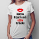 Mama, ktorá má vždy pravdu - dámske tričko s potlačou