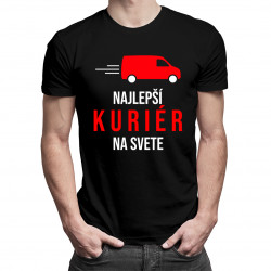 Najlepší kuriér na svete - pánske tričko s potlačou