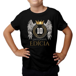 Limitovaná edícia 10 rokov - detské tričko s potlačou