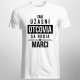 Takí úžasní otcovia sa rodia v marci - pánske tričko s potlačou
