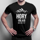 Hory volajú - musím ísť - pánske tričko s potlačou