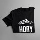Hory volajú - musím ísť - pánske tričko s potlačou