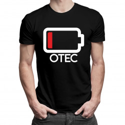 Batérie - otec - pánske tričko s potlačou