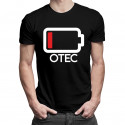 Batérie - otec - pánske tričko s potlačou