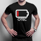 Batérie - otec - pánske tričko s potlačou