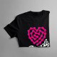 Bicycle – heartbeat chain - dámske tričko s potlačou