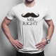 Mr. Right - pánske tričko s potlačou