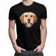 Golden retriever - pánske tričko s potlačou