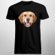 Golden retriever - pánske tričko s potlačou
